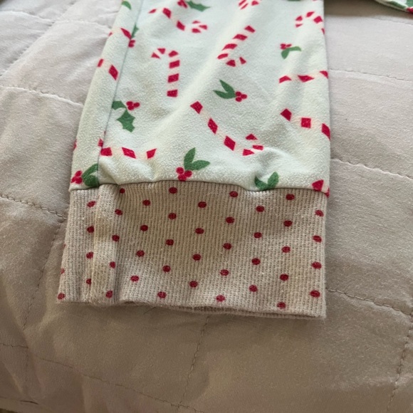 Sweet Honey 2pc Pajama Lounge Set Candy Canes Christmas Holidays - Picture 12 of 12